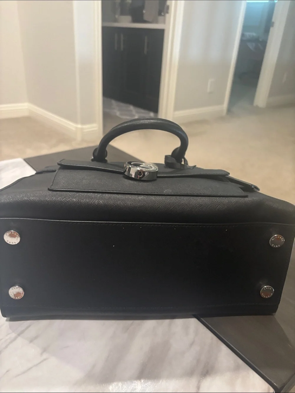 Michael Kors Black Emma Saffiano